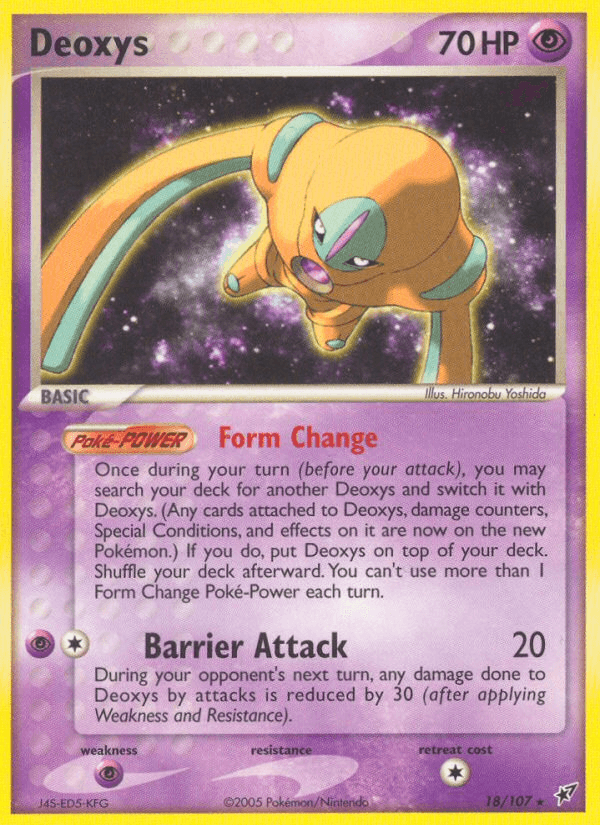 Deoxys (18/107) [EX: Deoxys] (Online Only)