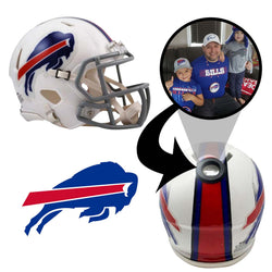 Buffalo Bills NFL Mini Helmet - Picture Inside (Online Order Only) (ONLINE ORDER ONLY)