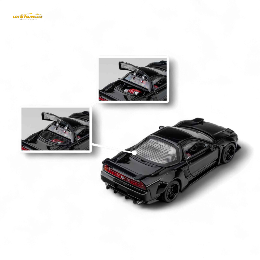 (Pre-Order) Microturbo NSX-R WideBody - Gloss Black 1:64 (ONLINE ORDER ONLY)