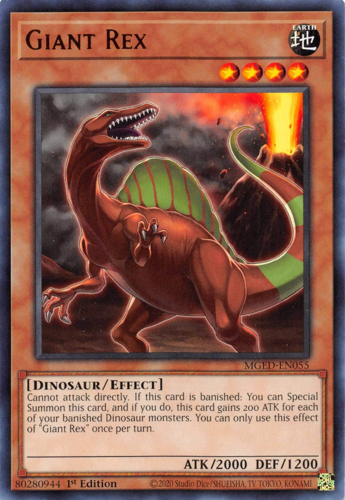Giant Rex [MGED-EN055] Rare (ONLINE ORDER ONLY)