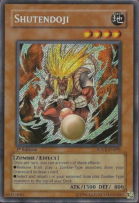 Shutendoji [SOVR-EN095] Secret Rare (ONLINE ORDER ONLY)