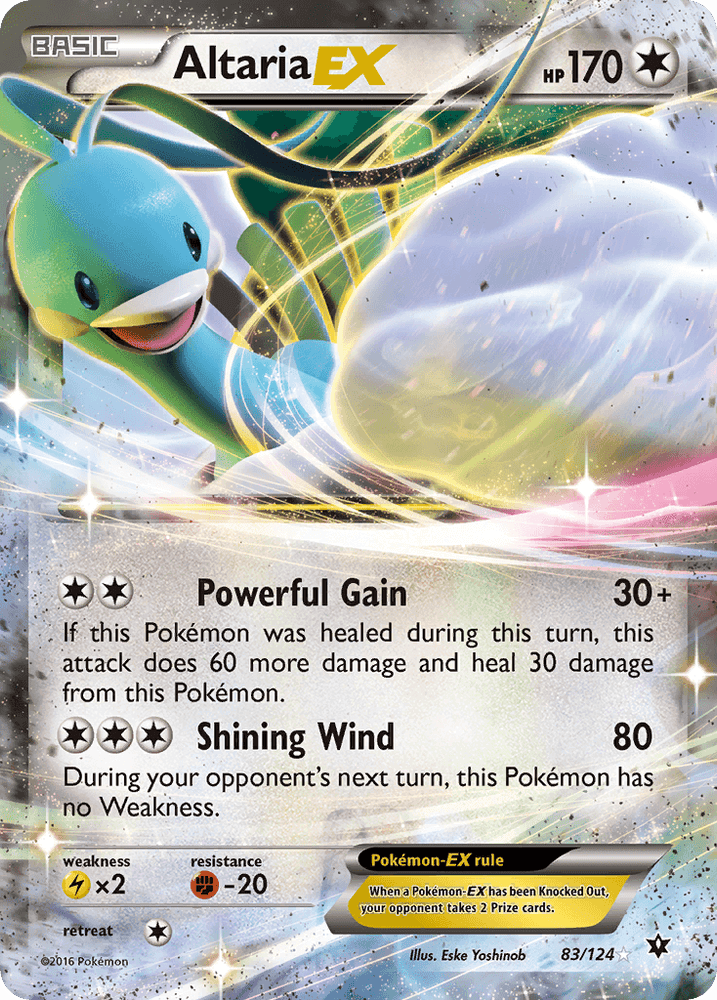 Altaria EX (83/124) [XY: Fates Collide] (Online Only)