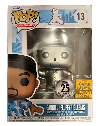 Gabriel Fluffy Iglesias (Metallic, Comedians) 13 - 2023 Camp Fundays Exclusive/300 Pieces (Online Order Only)