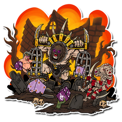 Premium Vinyl Stickers | Officially Licensed Warmachine (ONLINE ORDER ONLY)