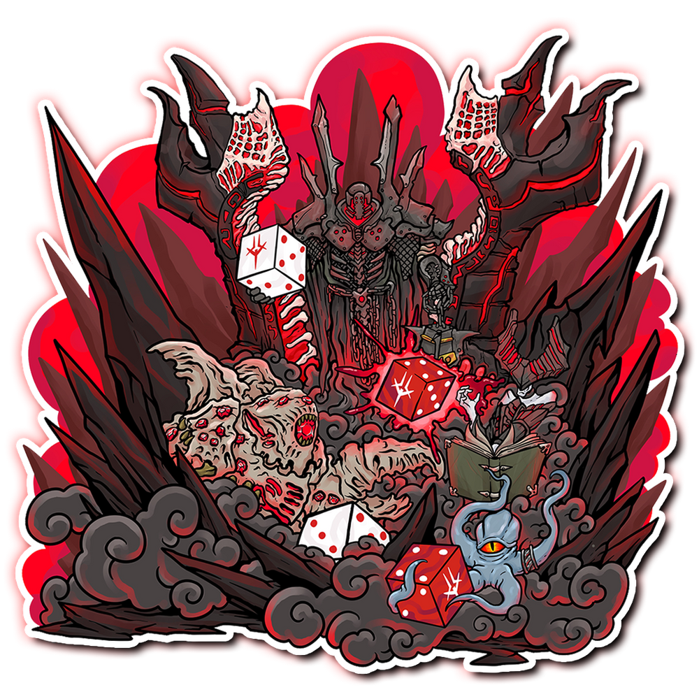 Premium Vinyl Stickers | Officially Licensed Warmachine (ONLINE ORDER ONLY)