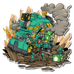 Premium Vinyl Stickers | Officially Licensed Warmachine (ONLINE ORDER ONLY)