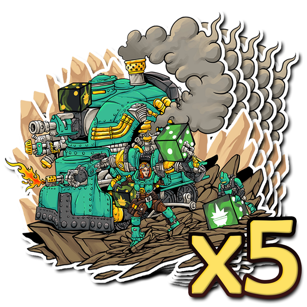 Premium Vinyl Stickers | Officially Licensed Warmachine (ONLINE ORDER ONLY)