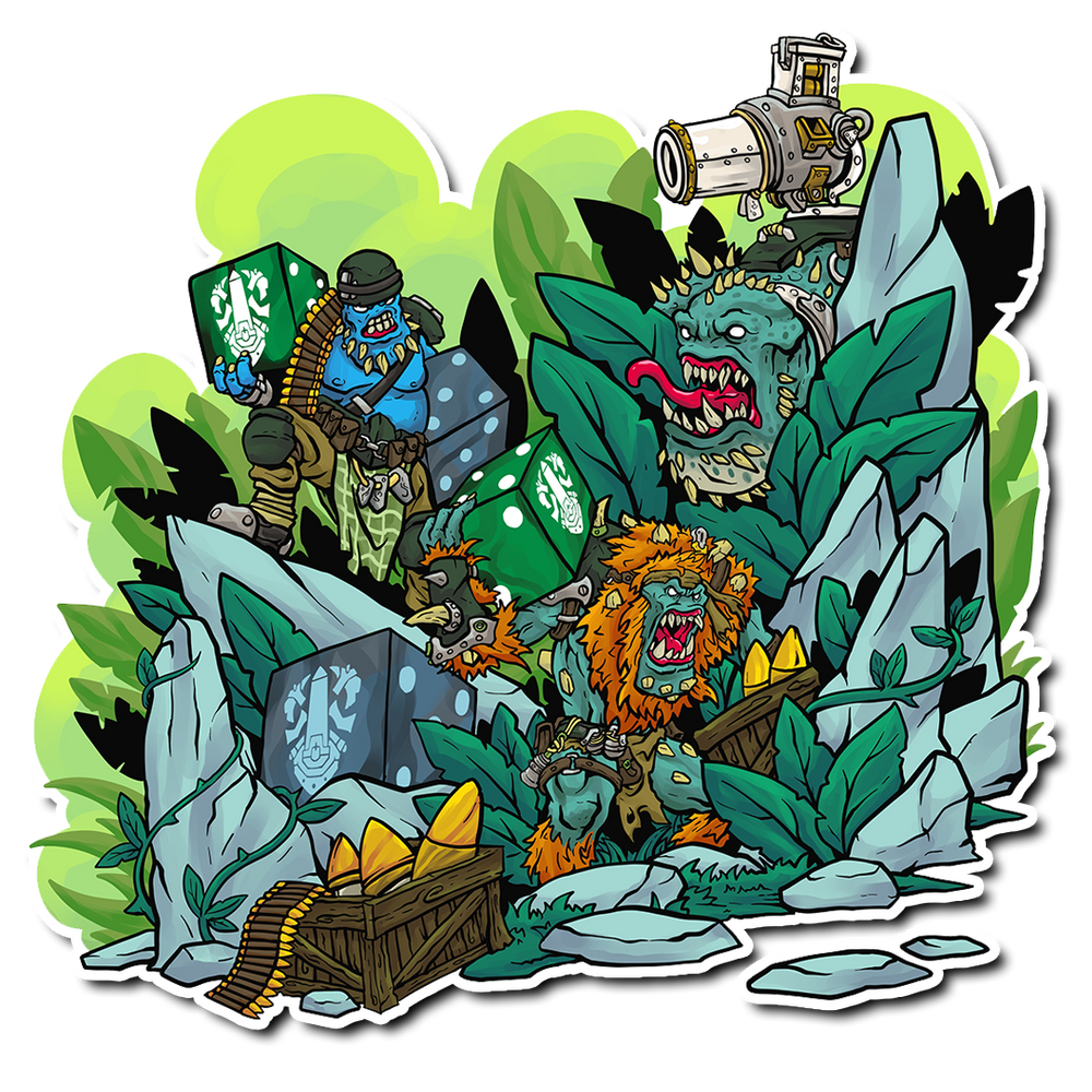 Premium Vinyl Stickers | Officially Licensed Warmachine (ONLINE ORDER ONLY)