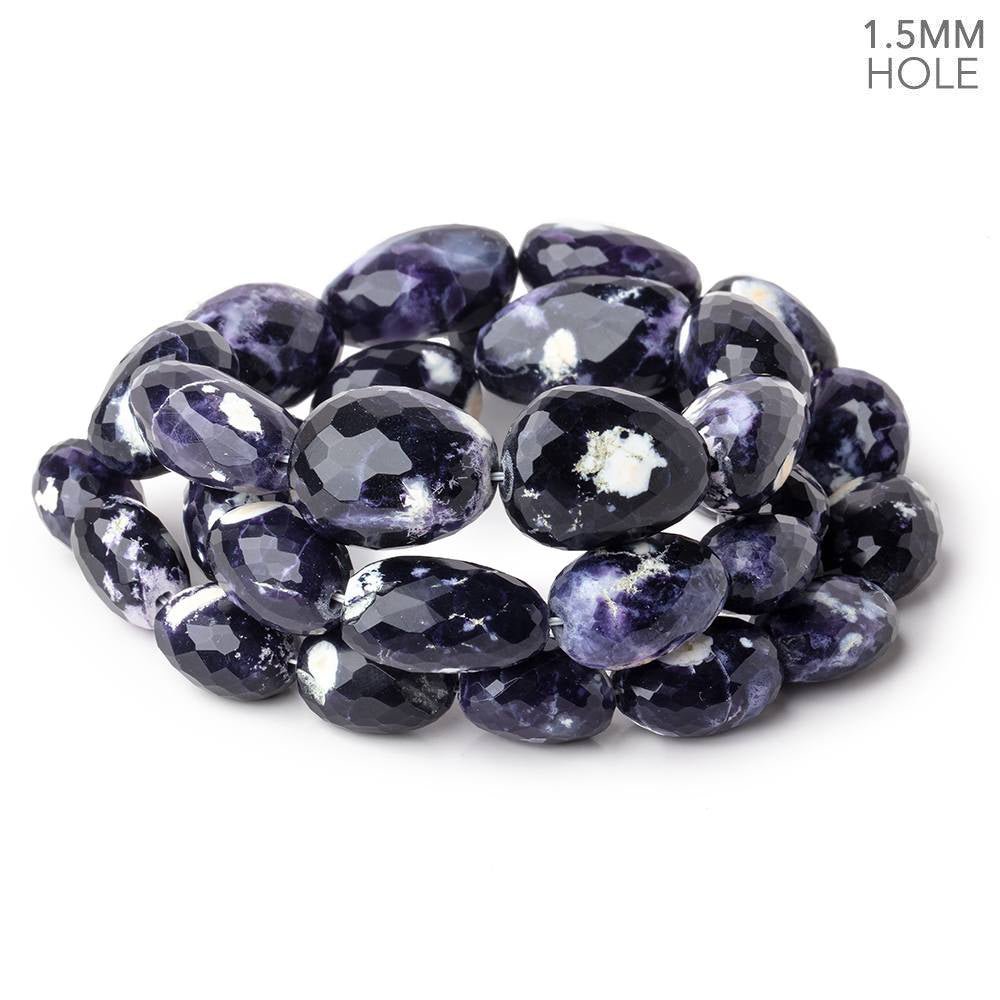 13x11-22.5x14mm Morado Purple Opal Faceted Nuggets 20 inch 31 Beads AAA (ONLINE ORDER ONLY)