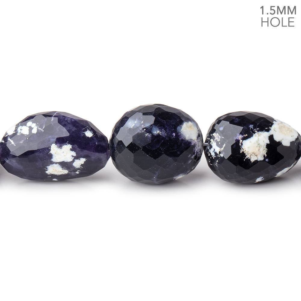 13x11-22.5x14mm Morado Purple Opal Faceted Nuggets 20 inch 31 Beads AAA (ONLINE ORDER ONLY)