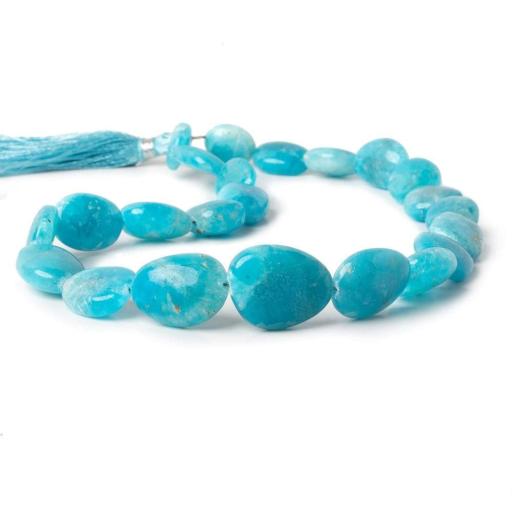 13x11.5-22x17mm Hemimorphite plain nuggets 14 inch 23 beads (ONLINE ORDER ONLY)