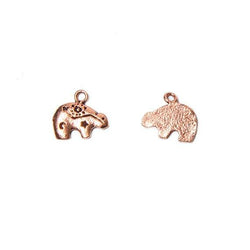 13x11mm Copper Charm Zuni Bear Set of 4 (ONLINE ORDER ONLY)
