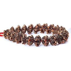 13x5mm Antiqued Copper Flower Bead Cap 8 inch 44 pcs (ONLINE ORDER ONLY)