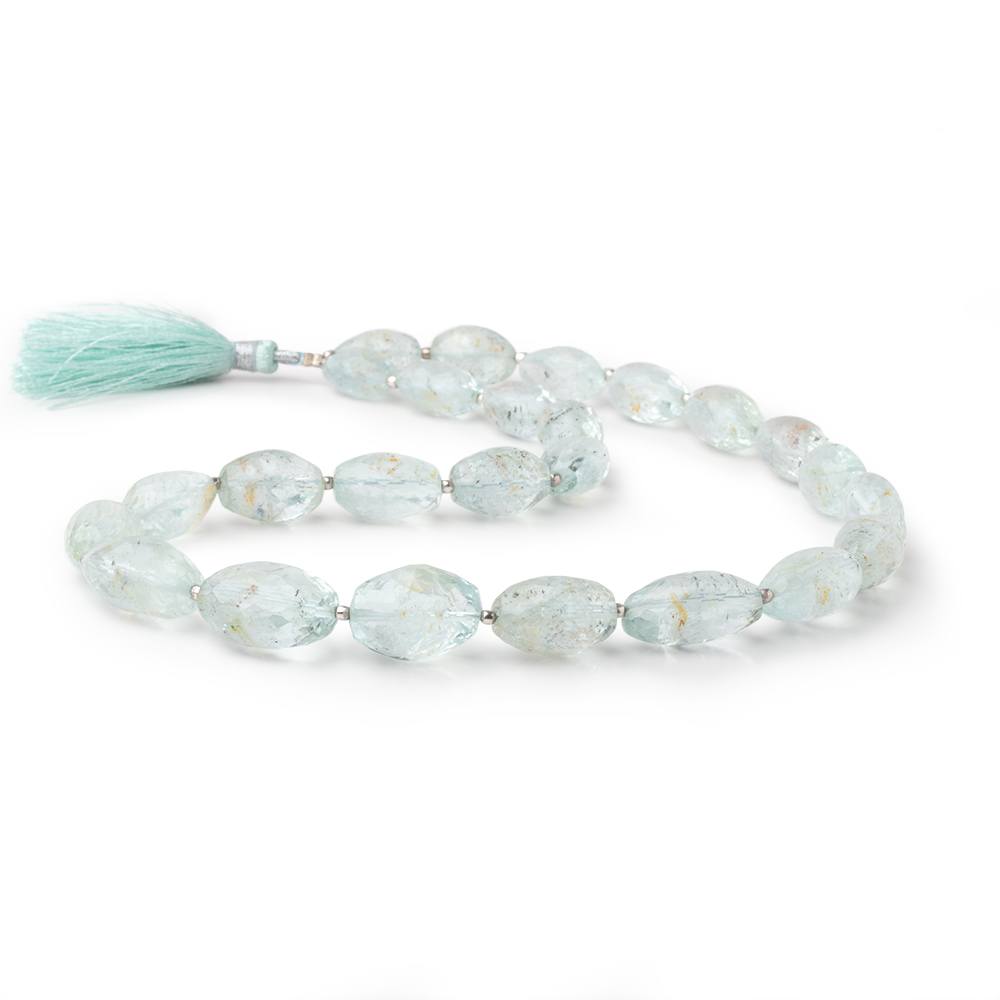 13x8-19x14mm Aquamarine Faceted Nugget Beads 17 inch 25 pieces AA (ONLINE ORDER ONLY)