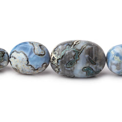 13x9-27.5x18mm Owyhee Blue Opal Plain Nugget Beads 17 inch 24 pieces AAA (ONLINE ORDER ONLY)