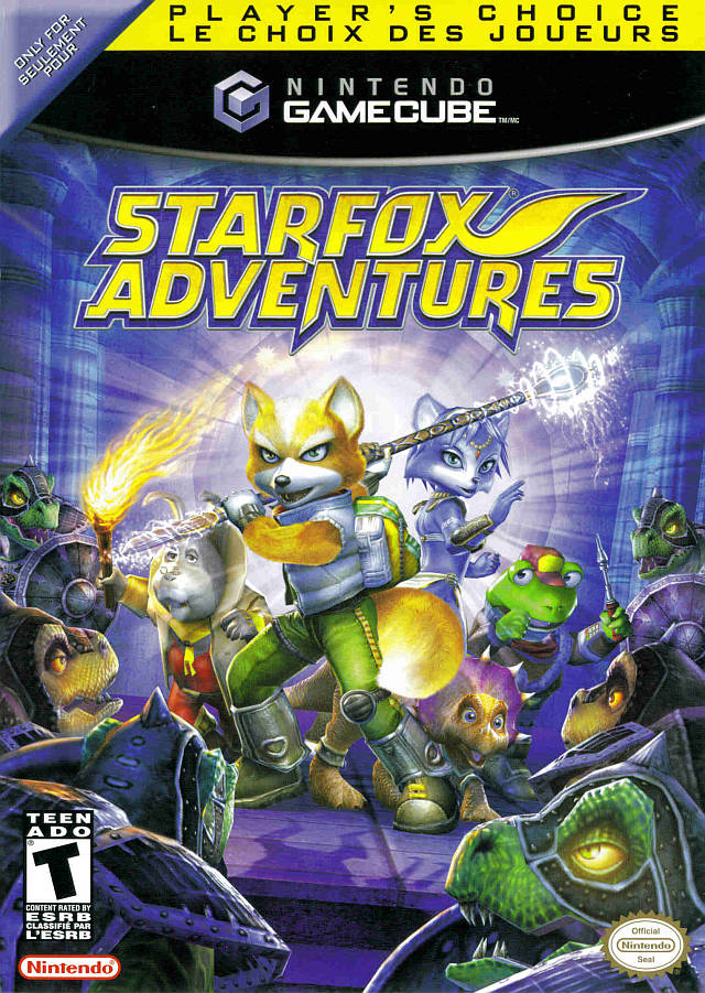 Star Fox: Adventures (Player's Choice) (Gamecube) (Online Order Only)