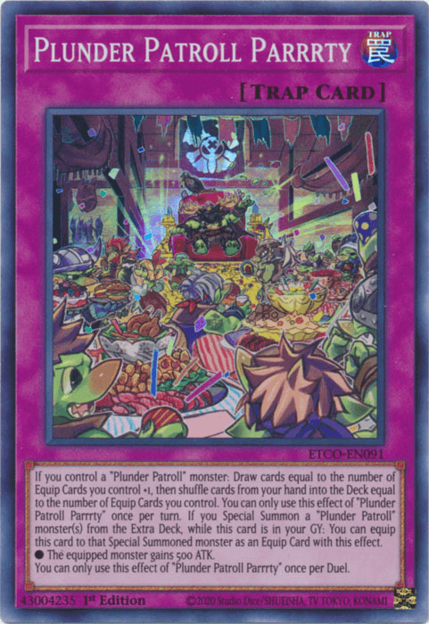 Plunder Patroll Parrrty [ETCO-EN091] Super Rare (ONLINE ORDER ONLY)