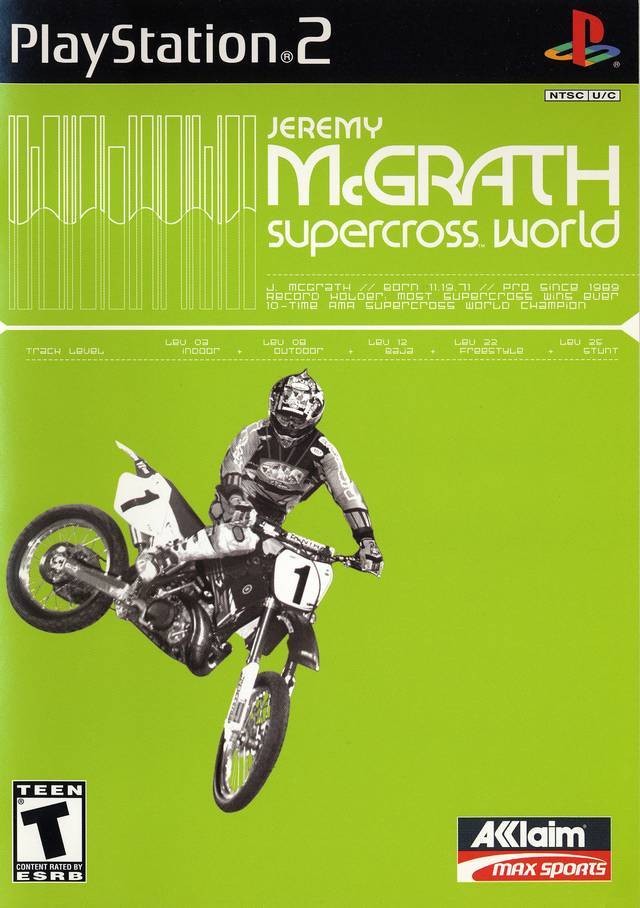 Jeremy McGrath Supercross World (Playstation 2) (Online Order Only)