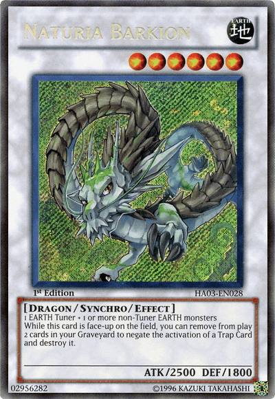 Naturia Barkion [HA03-EN028] Secret Rare (ONLINE ORDER ONLY)