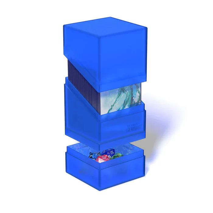 Ultimate Guard Boulder 100+ Saphire - Deck Case Box - Tower (ONLINE ORDER ONLY)