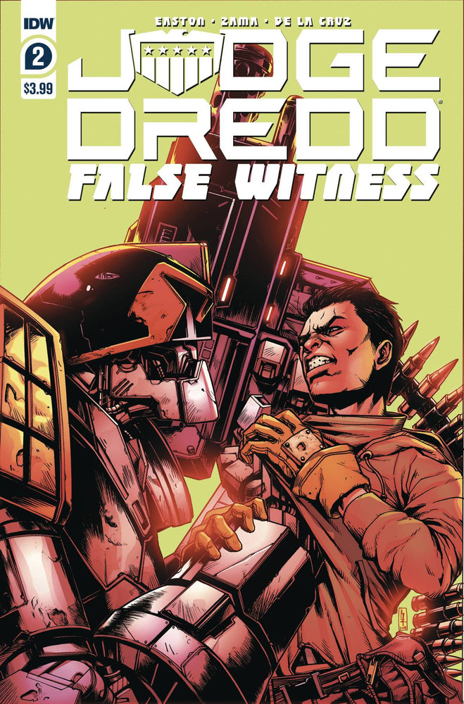Judge Dredd False Witness #2 (Of 4) A Kei Zama (C: 0-1-2) (08/05/2020) IDW (ONLINE ORDER ONLY)