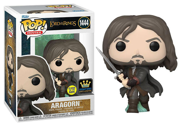 Aragorn (Glow in the Dark, Lord of the Rings) 1444 - Specialty Series Exclusive **Missing Sticker** (Online Order Only)