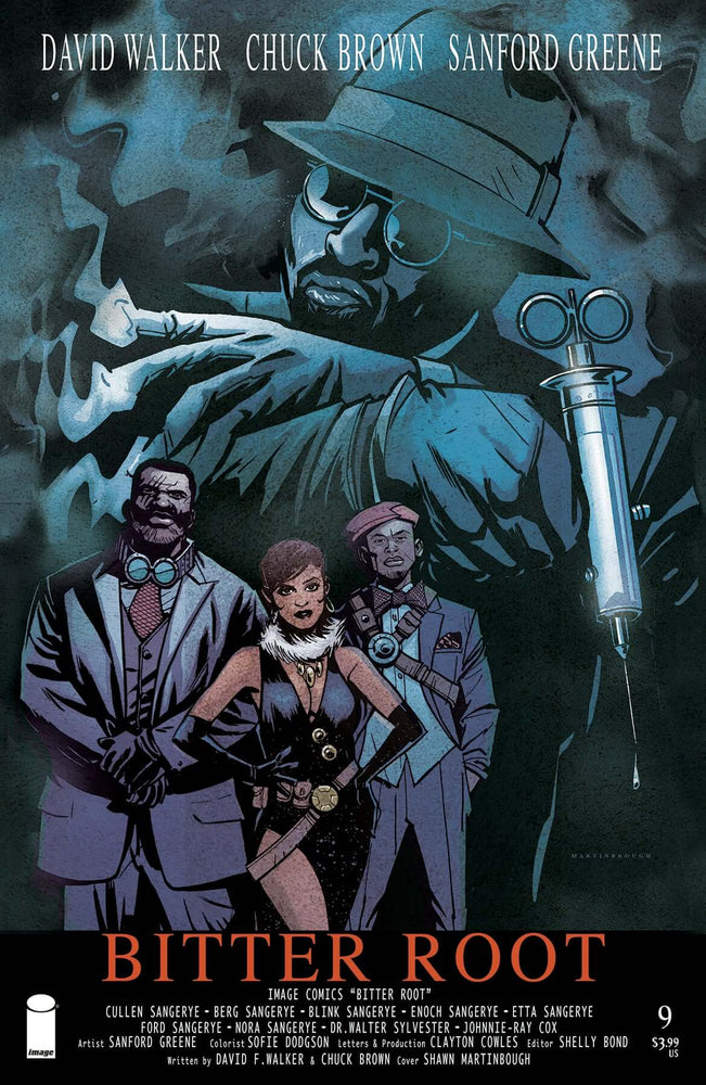 Bitter Root #9 B Shawn Martinbrough Variant New Jack City Movie Poster Homage (Mr) (07/08/2020) Image (ONLINE ORDER ONLY)