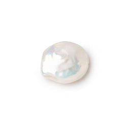 14.5-15mm Creamy White Coin Freshwater Pearl Focal 1 piece (ONLINE ORDER ONLY)