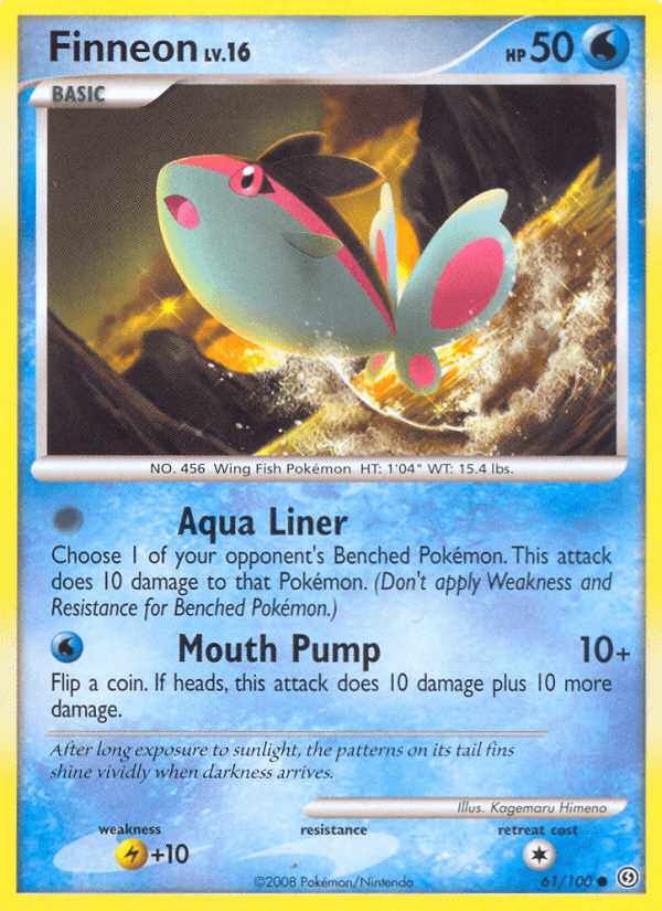Finneon (61/100) [Diamond & Pearl: Stormfront] (Online Only)