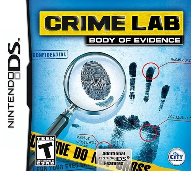 Crime Lab: Body of Evidence (Nintendo DS) (ONLINE ORDER ONLY)
