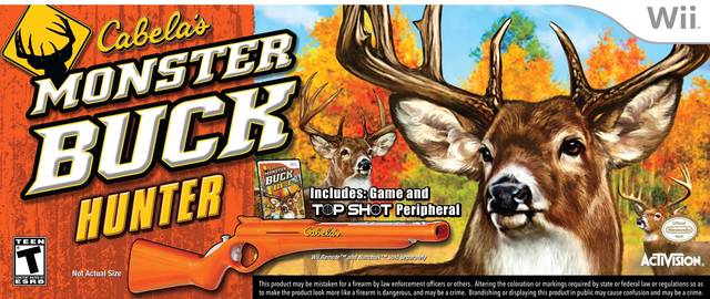Cabela's Monster Buck Hunter with Gun (Wii) (Online Order Only)