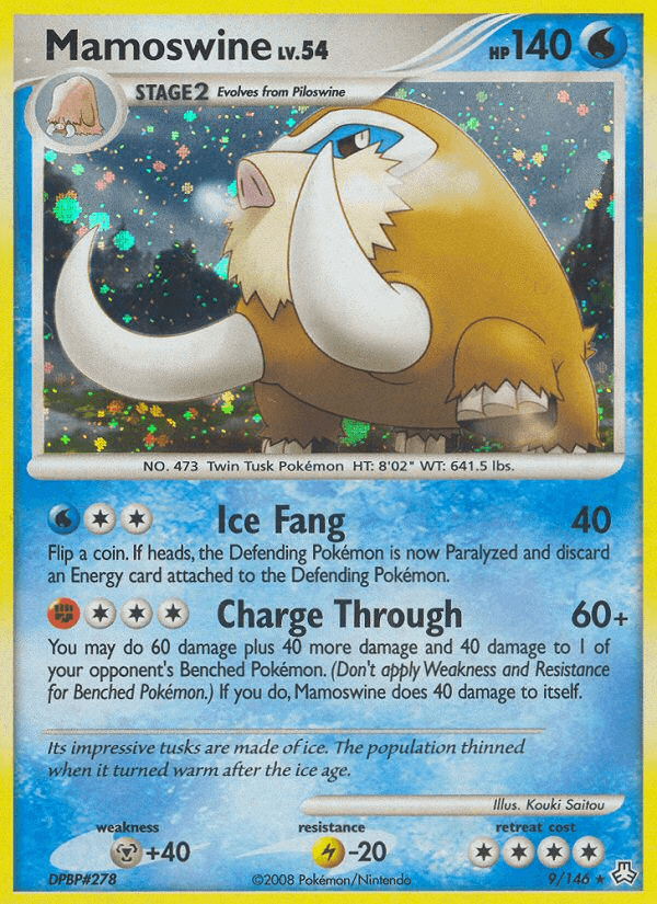 Mamoswine (9/146) [Diamond & Pearl: Legends Awakened] (Online Only)