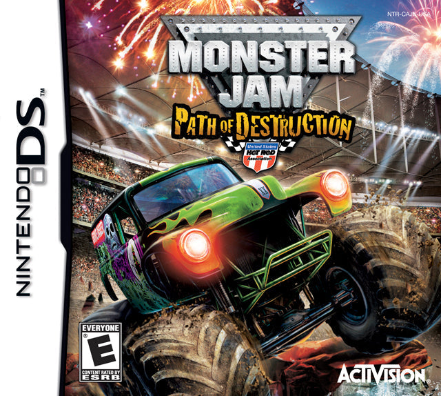Monster Jam: Path of Destruction (Nintendo DS) (ONLINE ORDER ONLY)