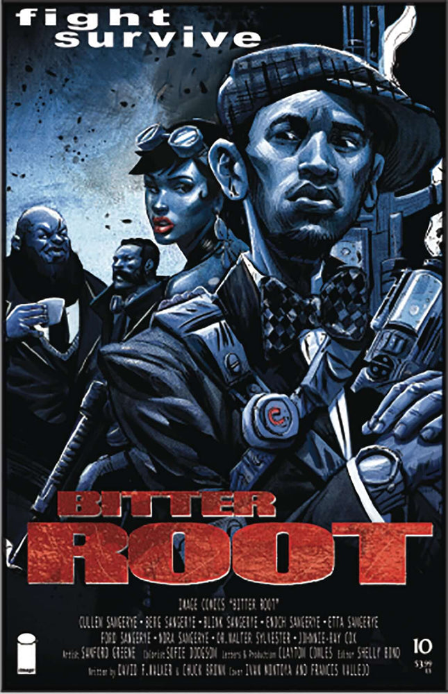 Bitter Root #10 B Francis Vallejo Homage Variant Juice Tupac Movie Poster (Mr) (09/02/2020) Image (ONLINE ORDER ONLY)