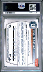Graded 2025 Topps Bowman Chrome Kevin McGonigle #BCP79 Reptilian Refractor Rookie RC Baseball Card PSA 10 Gem Mint