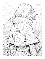 Anime Chronicles: Naruto Shippuden Legacy! A Ninja Adventure Coloring Book PDF (ONLINE ORDER ONLY)