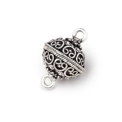 14mm Bali Design Magnetic Clasp 1 piece