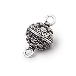 14mm Circular Design Magnetic Clasp 1 piece