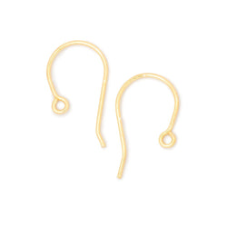 14mm French Hook Ear Wire 10 pieces