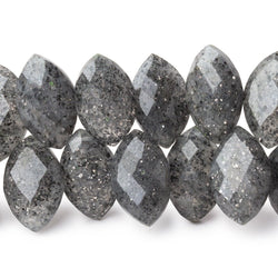 15-16mm Celestial Quartz Faceted Marquise Beads 6.5 inch 39 pieces