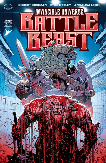 Invincible Universe Battle Beast #2 A Ryan Ottley Robert Kirkman (06/18/2025) Image (ONLINE ORDER ONLY)