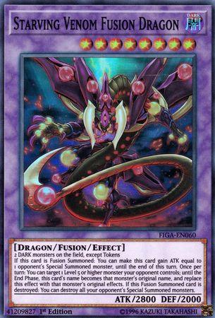 Starving Venom Fusion Dragon [FIGA-EN060] Super Rare (ONLINE ORDER ONLY)