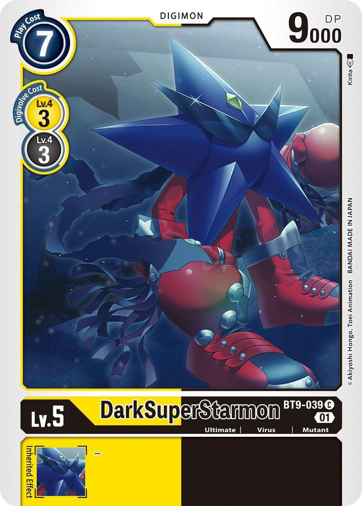 DarkSuperStarmon [BT9-039] [X Record] (ONLINE ORDER ONLY)