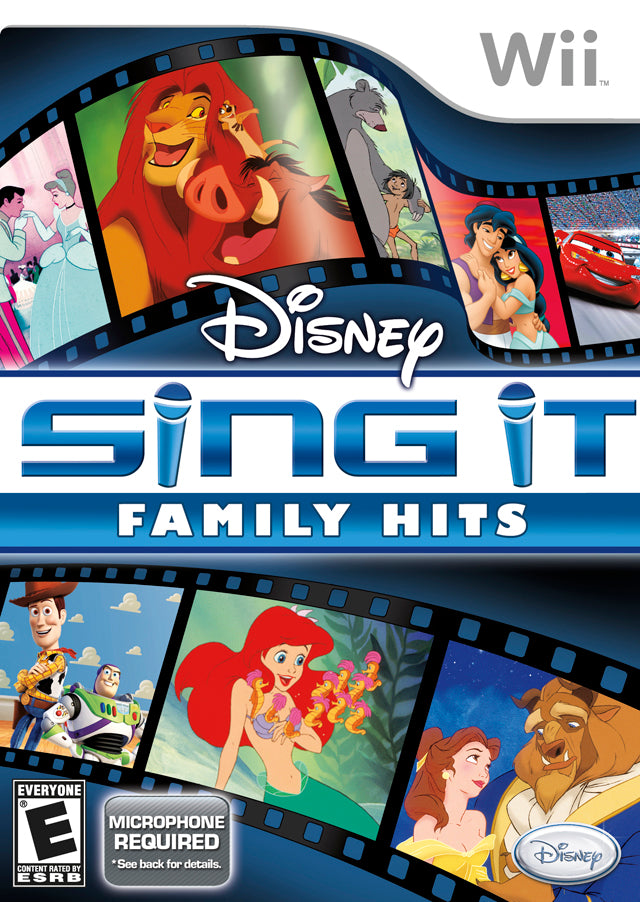 Disney Sing It: Family Hits (Wii) (Online Order Only)
