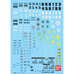 Gundam - Multiuse Decal Sheets (Online Order Only)