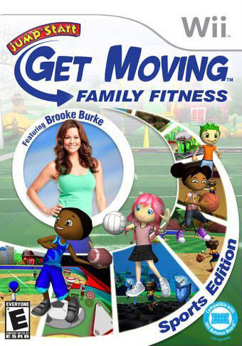 JumpStart Get Moving: Family Fitness featuring Brooke Burke Sports Edition (Wii) (Online Only)