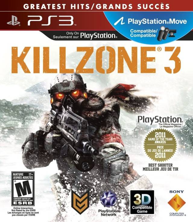 Killzone 3 (Greatest Hits) (Playstation 3) (Online Order Only)