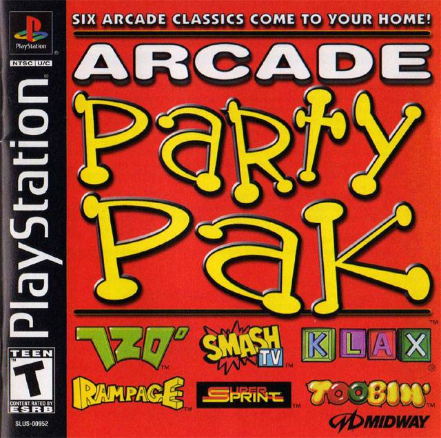 Arcade Party Pak (Playstation) (ONLINE ORDER ONLY)