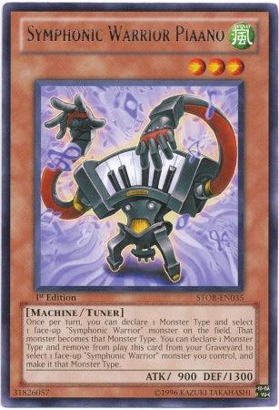 Symphonic Warrior Piaano [STOR-EN035] Rare (ONLINE ORDER ONLY)
