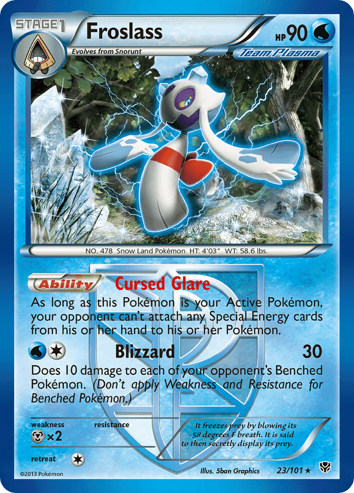 Froslass (23/101) [Black & White: Plasma Blast] (Online Only)